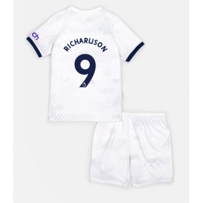 Maillot de foot Tottenham Hotspur Richarlison Andrade #9 Domicile enfant 2023-24 Manches Courte (+ pantalon court)